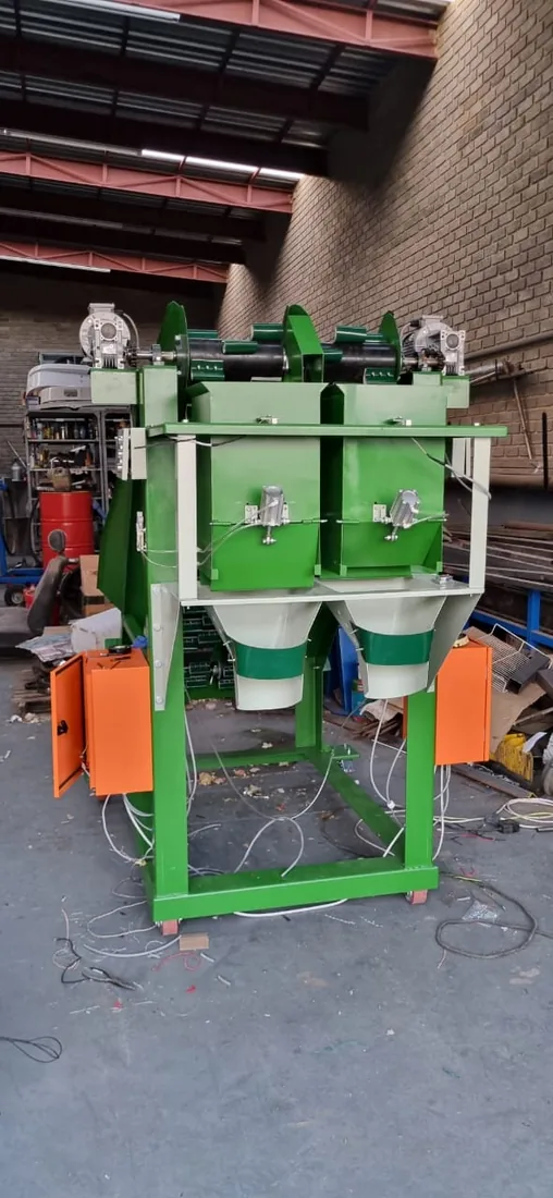 DED Bagging Machine built by RND Automation — workshop photo 3