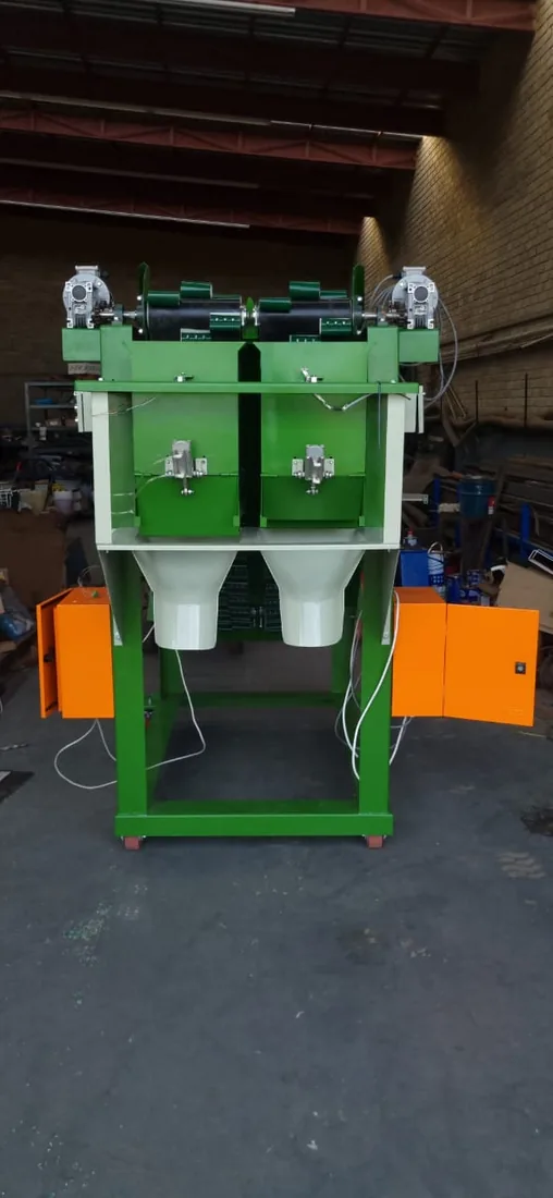 DED Bagging Machine built by RND Automation — workshop photo 4