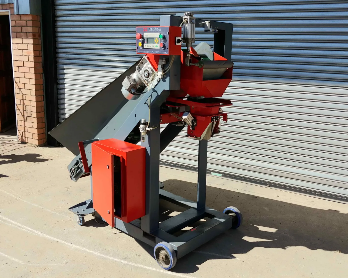 HD1 Bagging Machine built by RND Automation — workshop photo 1
