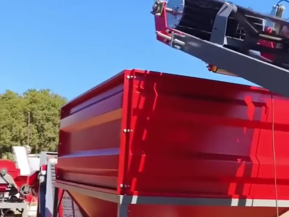 hopper + elevating conveyor