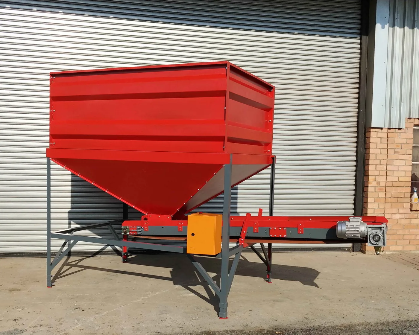 Hopper built by RND Automation — workshop photo 2