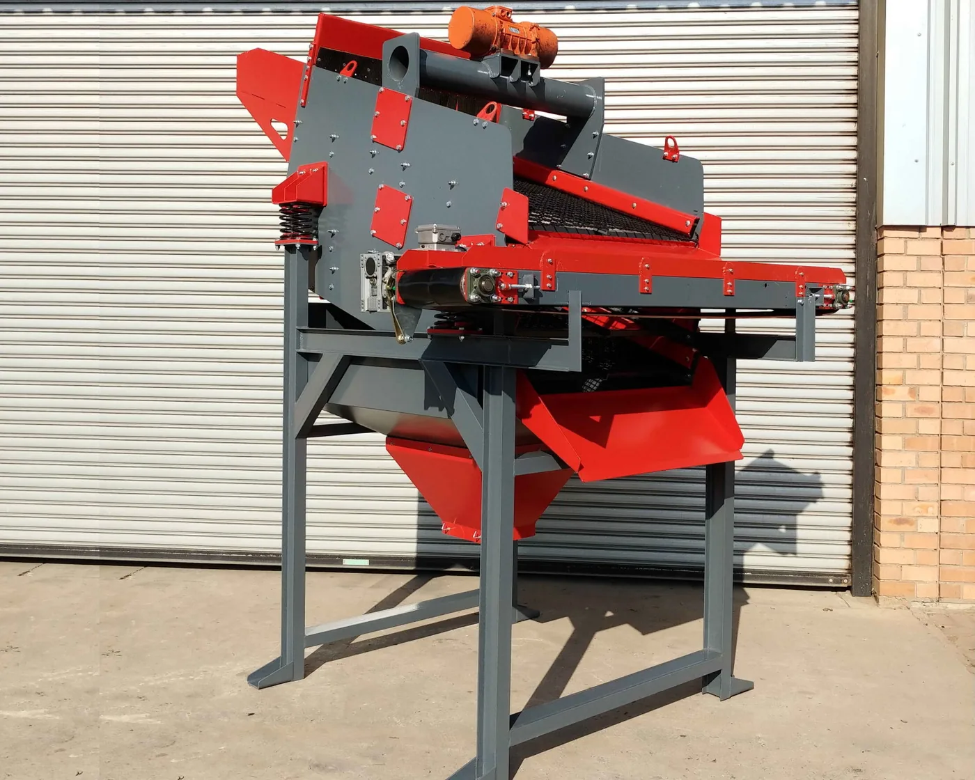 Vibrating Screen built by RND Automation — workshop photo 1